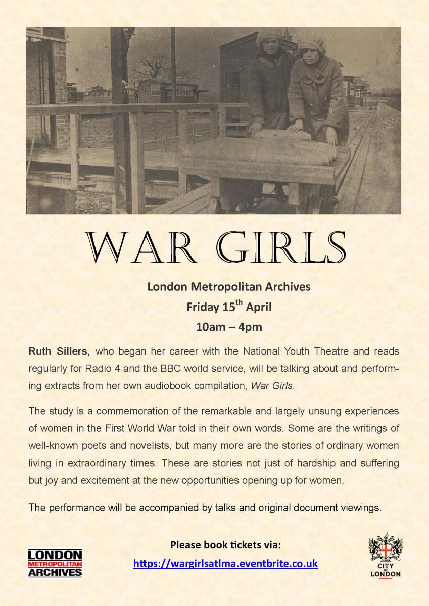 War Girls at LMA