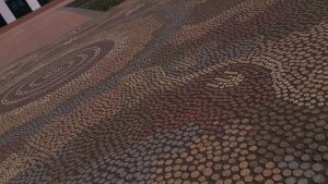 Forecourt parliament House, Canberra Photo: Robin Joyce 