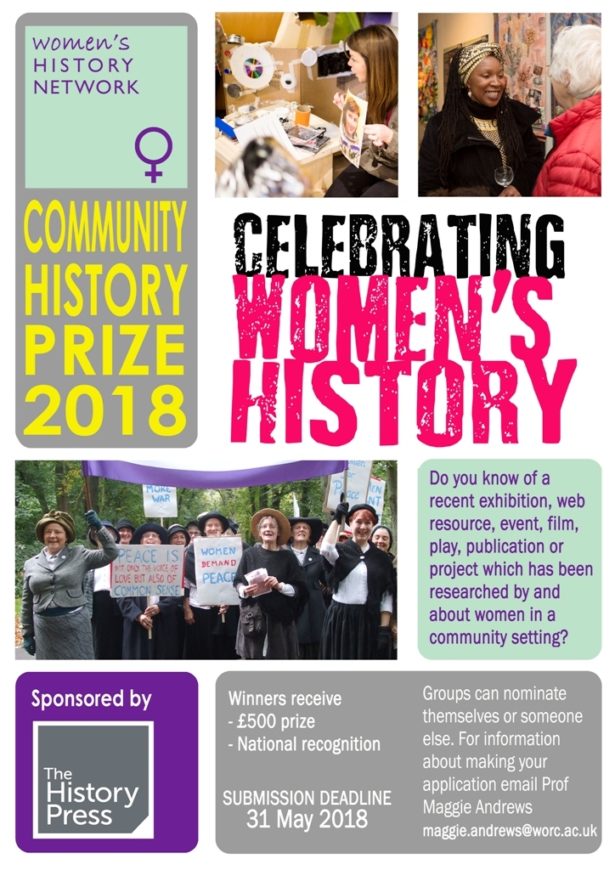 2018 WHN Community History poster