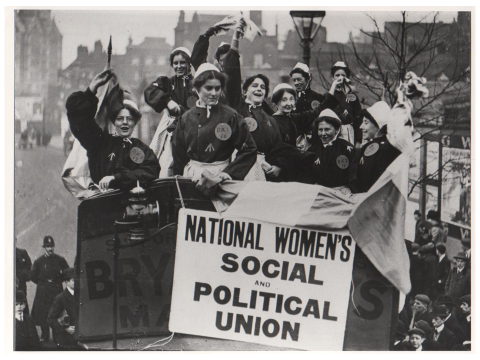 National Women's Social and Political Union Rally